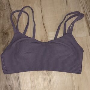 Women's LuluLemon purple sports bra